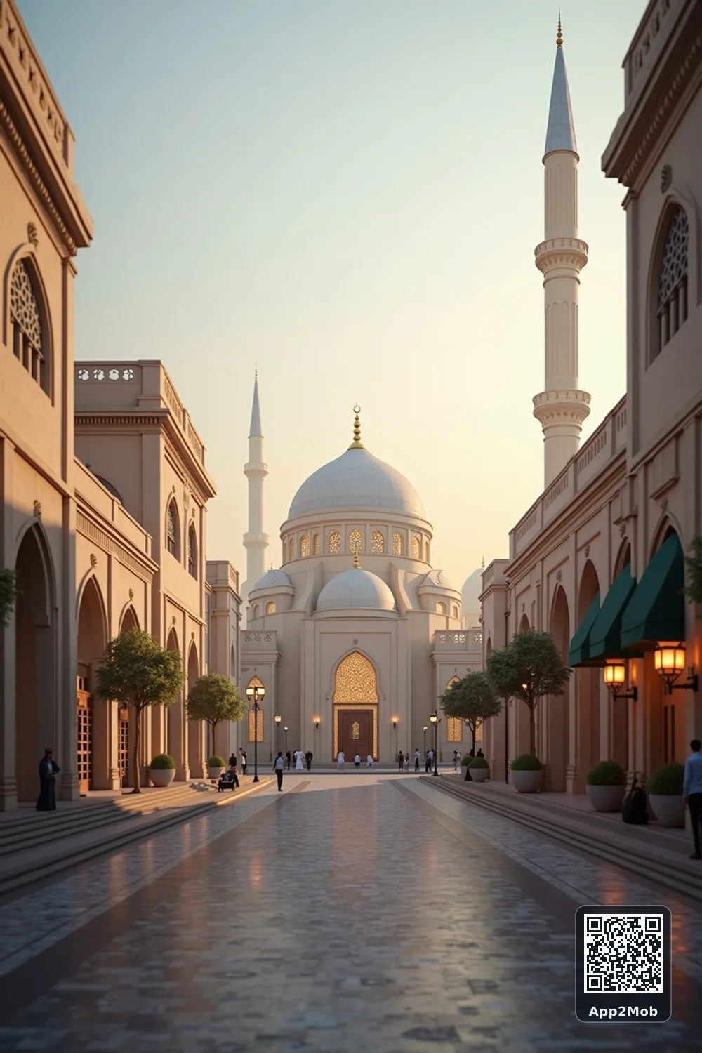 صورة إسلامية لمدينة مدينة الكويت في الكويت مع مواقيت الصلاة واتجاه القبلة