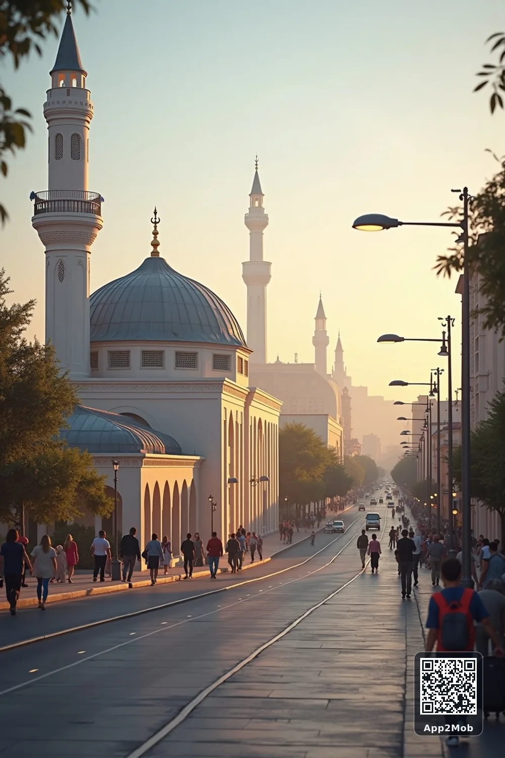 Islamic visual of Tijuana, Mexico, with mosque-inspired architecture for Tijuana prayer times and qibla direction